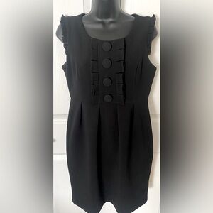 ENFOCUS STUDIOS size 8 shift dress , black
